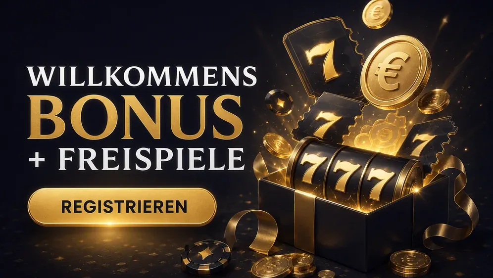 Bonuspaket mit Freispiele-Symbolen und Euro-Zeichen