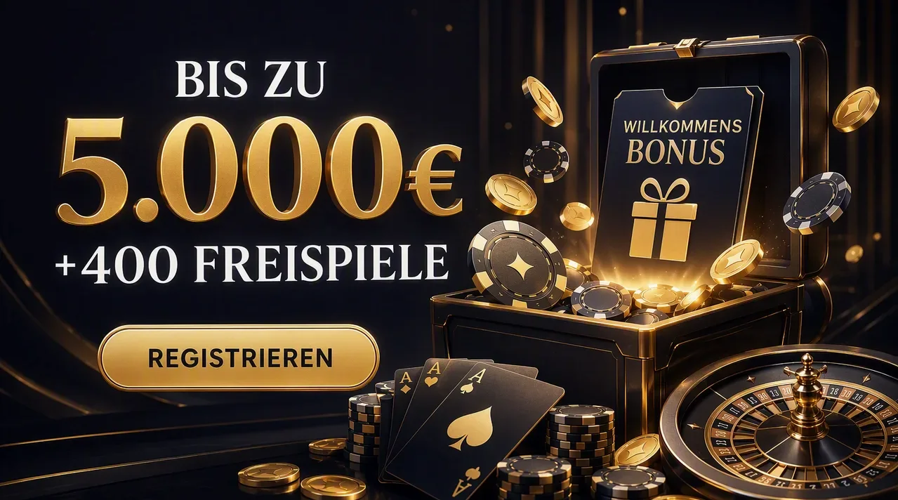 Rollxo Bonus — Bis zu 5.000 € Willkommenspaket und 400 Freispiele